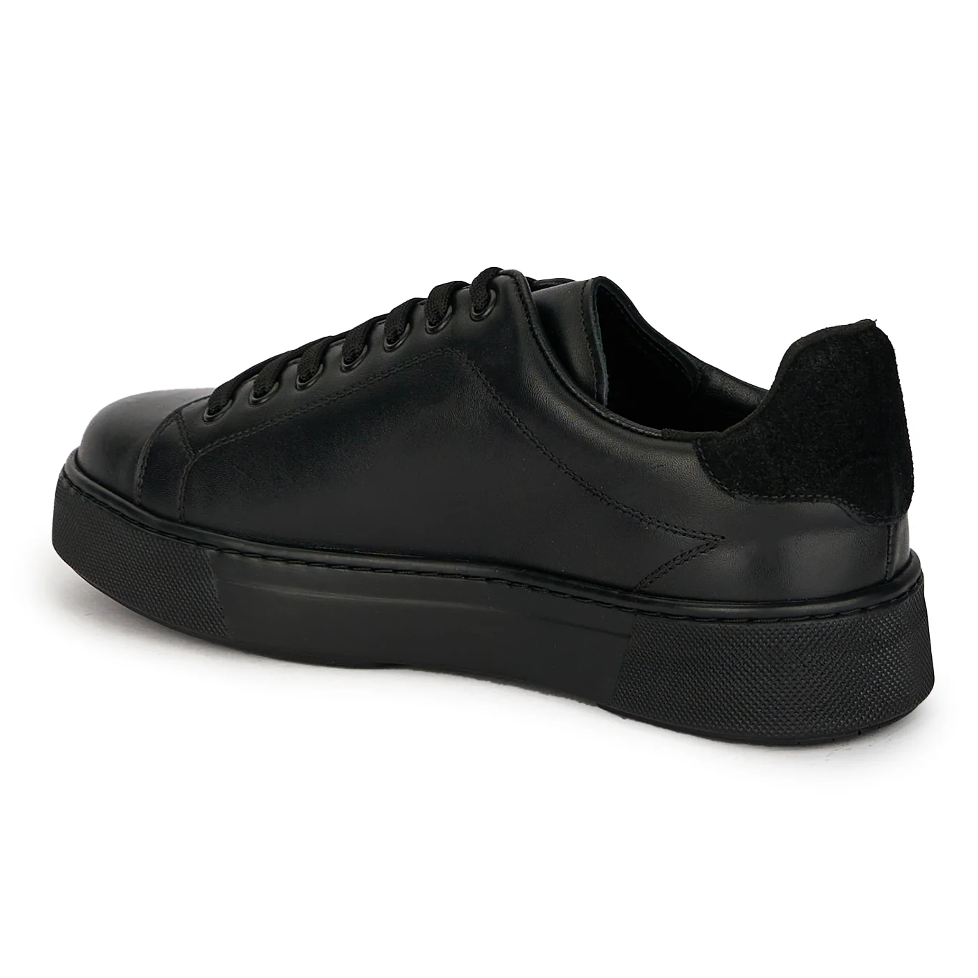 Pantofi barbatesti din piele naturala neagra 7829 - Image 2