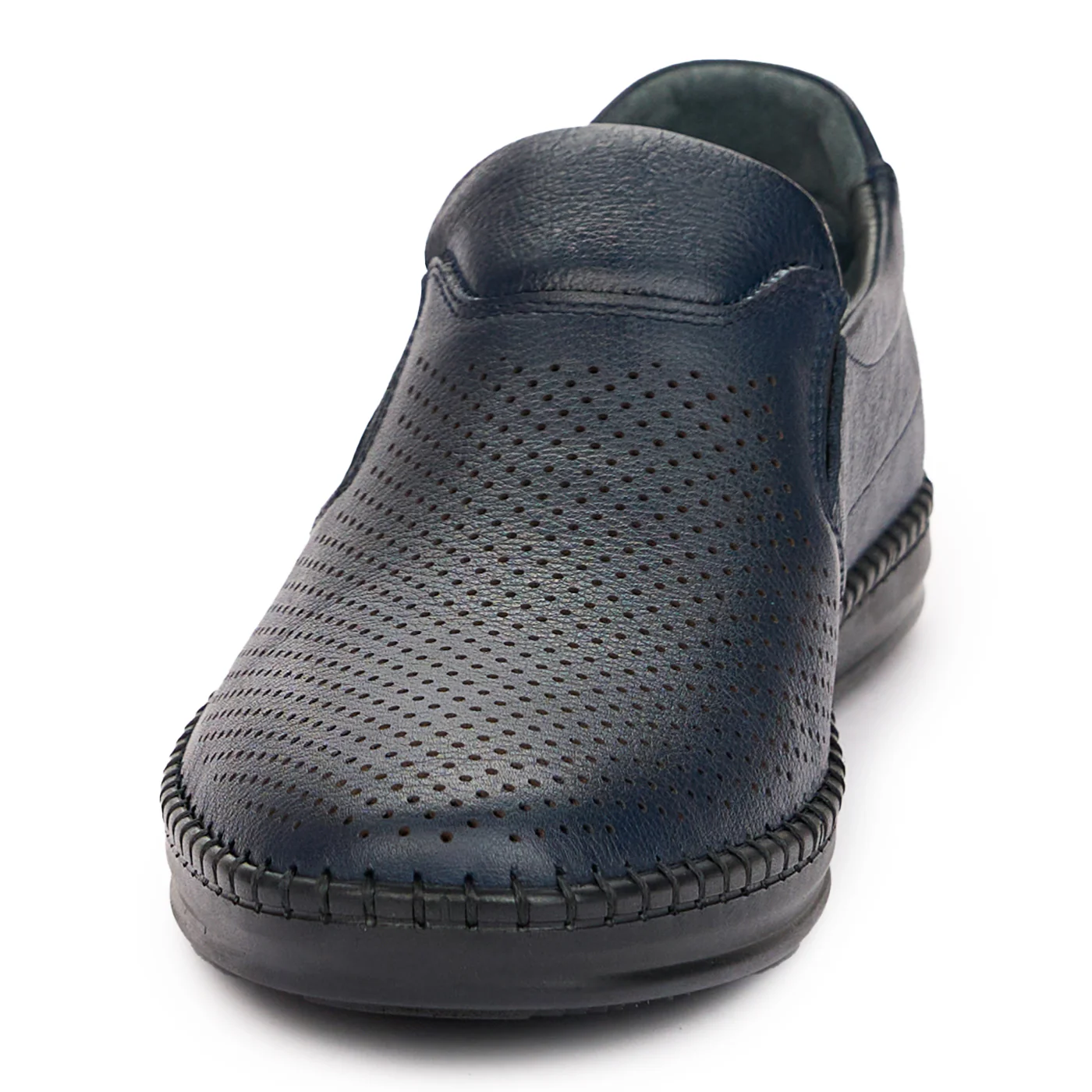 Pantofi Barbati Bleumarin Din Piele Naturala Casual 7322 - Image 4
