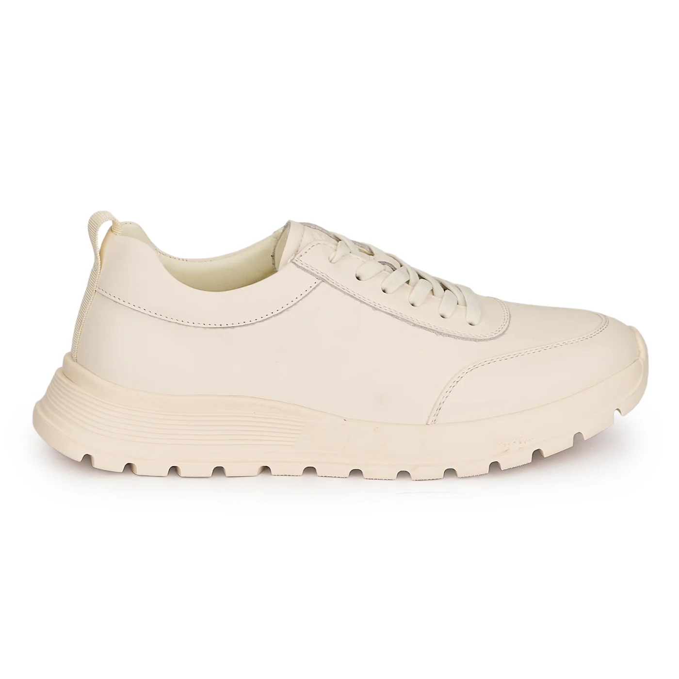 Pantofi barbati casual din piele naturala alba 7909