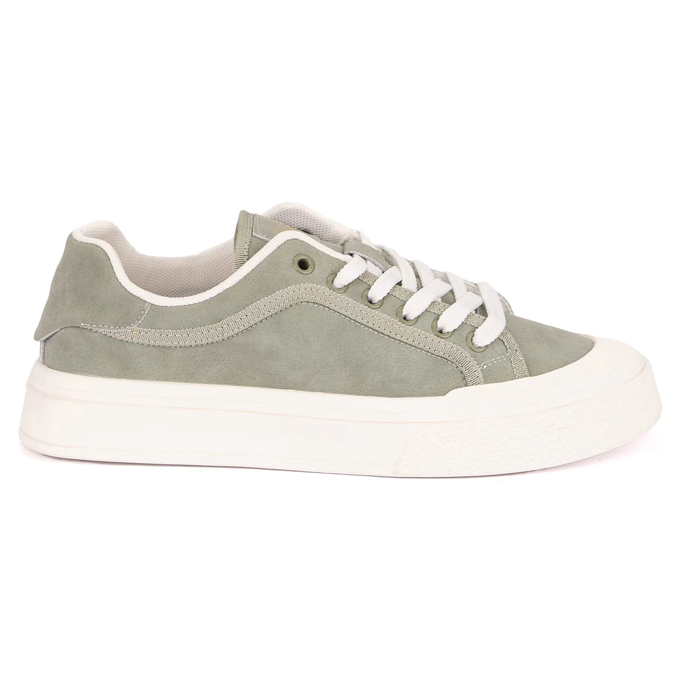 Pantofi barbati casual din piele naturala verde 7918