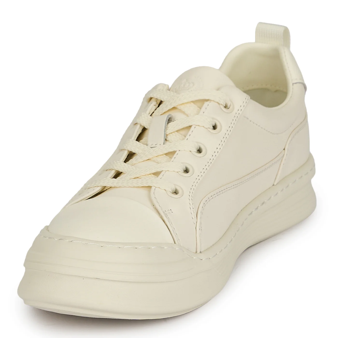 Pantofi barbati din piele naturala alba 20069 - Image 3