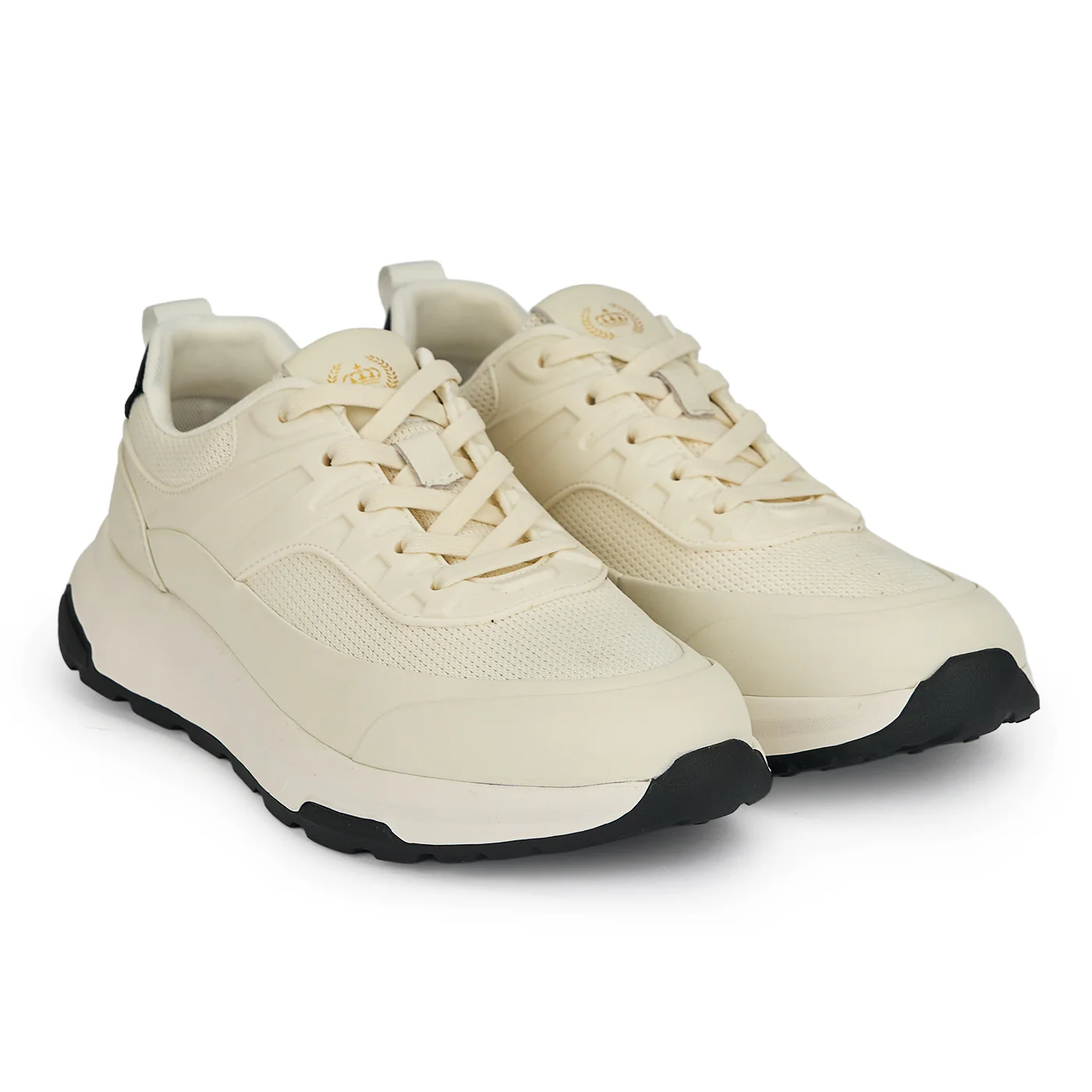 Pantofi barbati din piele naturala alba 20094 - Image 4