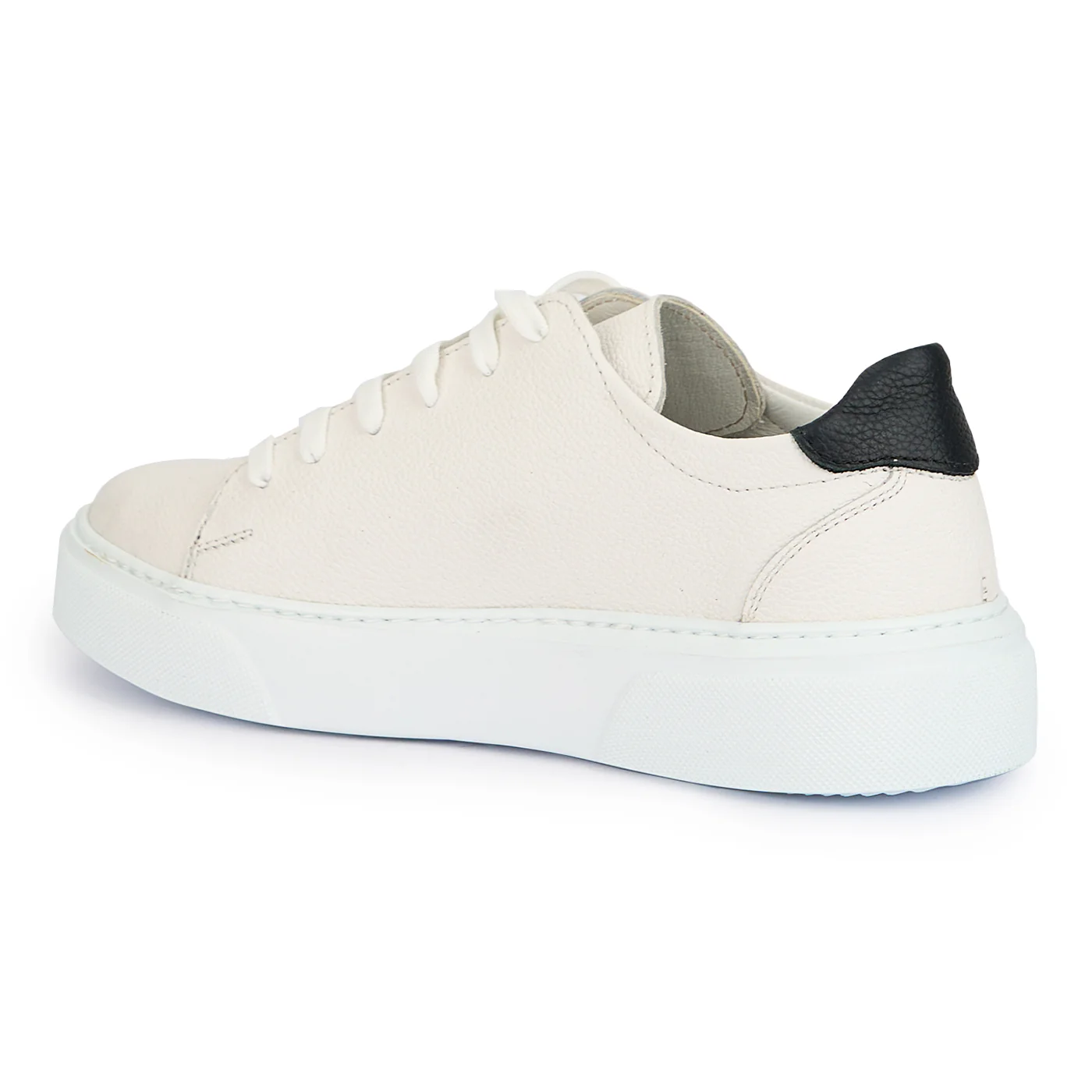 Pantofi barbati din piele naturala alba 7627 - Image 2