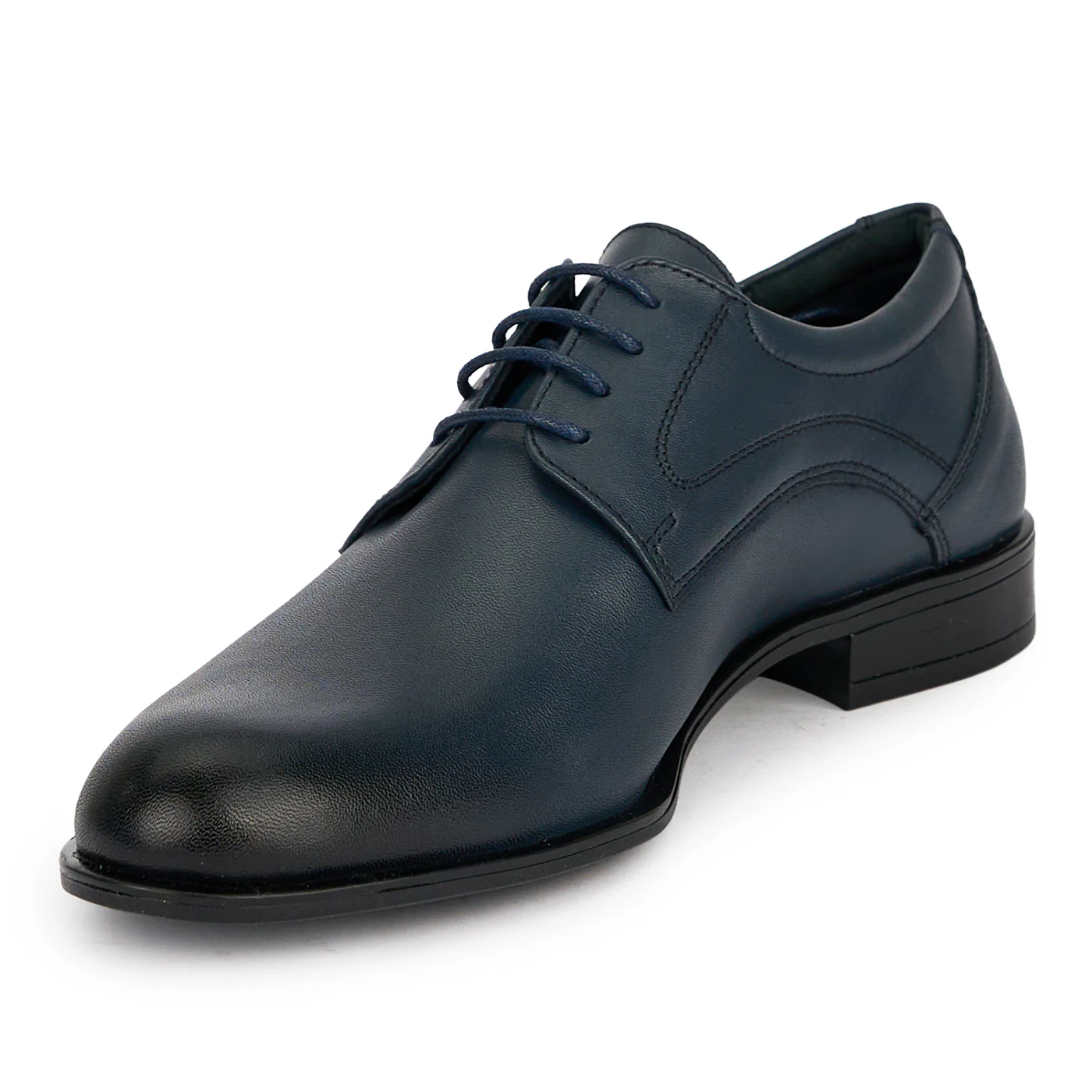 Pantofi barbati din piele naturala bleumarin 20002 - Image 3