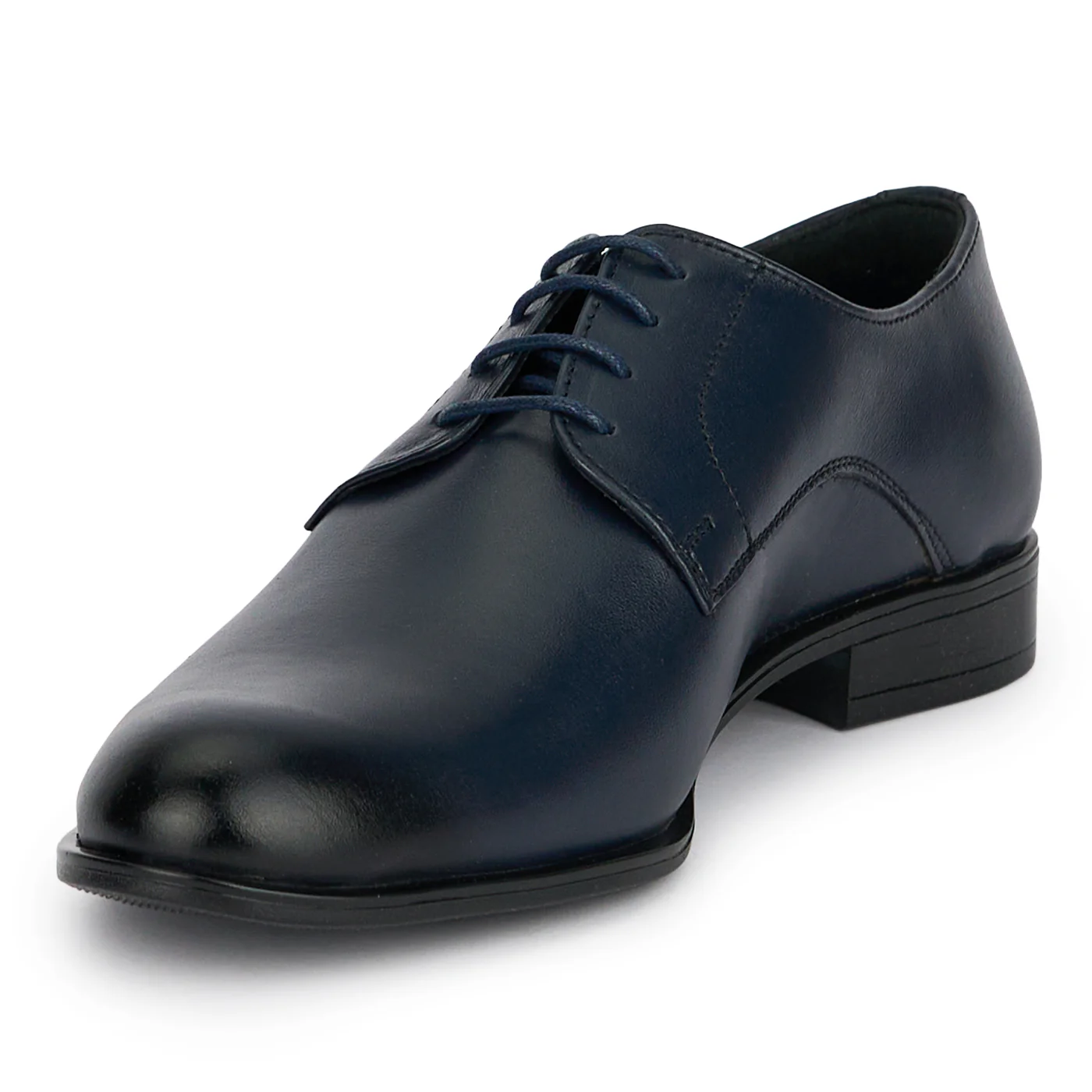 Pantofi barbati din piele naturala bleumarin 20016 - Image 3
