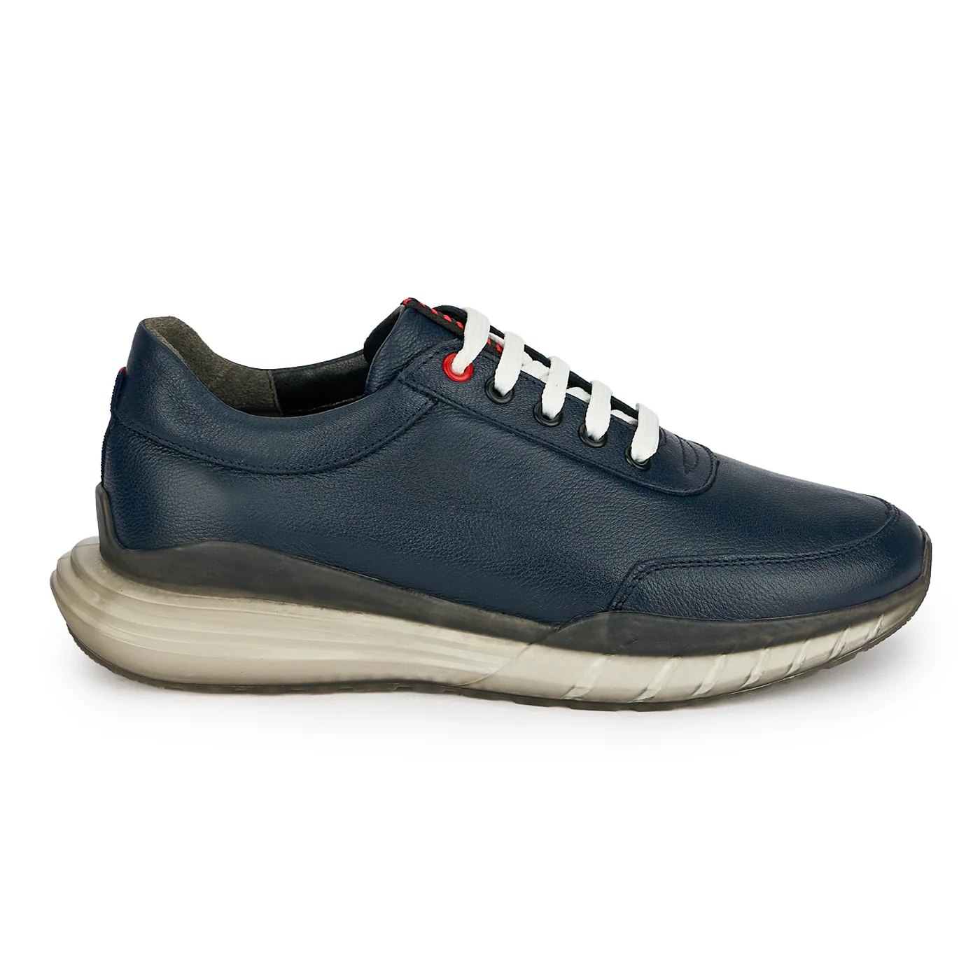 Pantofi barbati din piele naturala bleumarin 20165