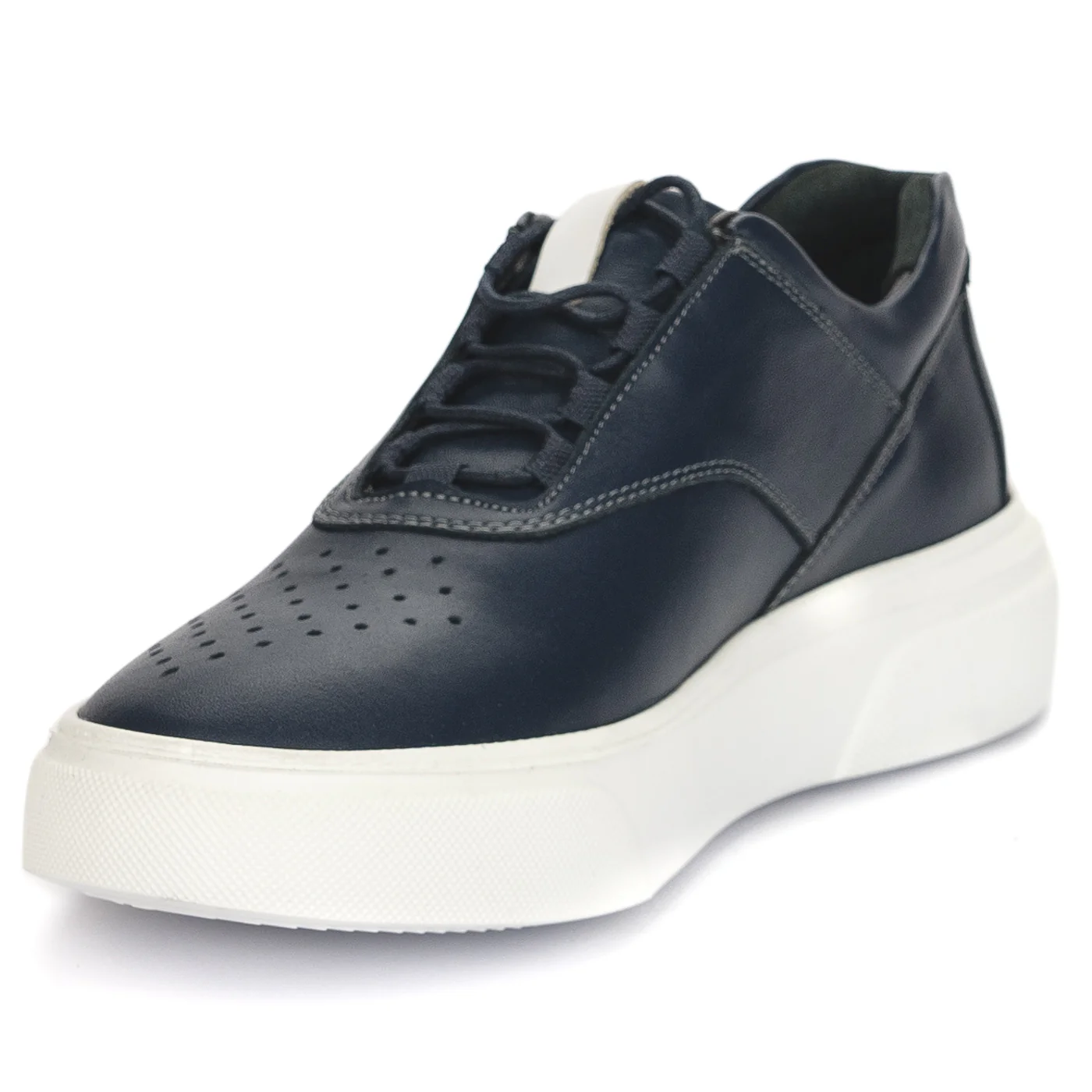 Pantofi barbati din piele naturala bleumarin 7540 - Image 3