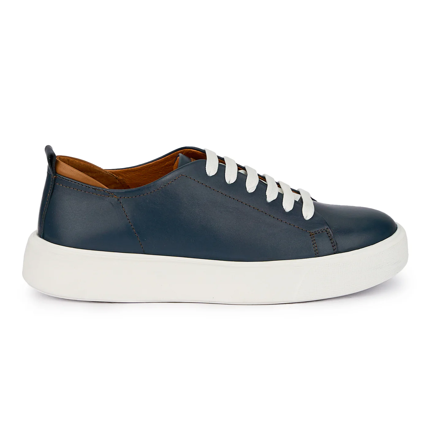 Pantofi barbati din piele naturala bleumarin 7732
