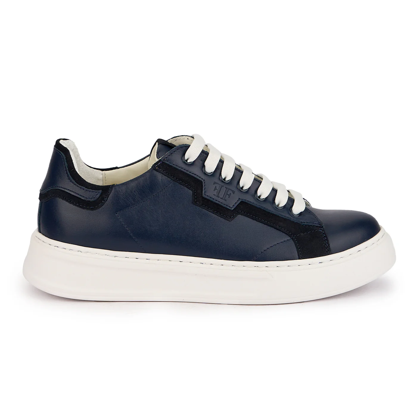 Pantofi barbati din piele naturala bleumarin 7766 - Image 2