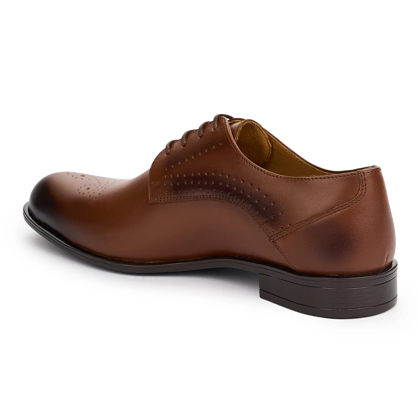 Pantofi barbati din piele naturala maro 7437 - Image 2