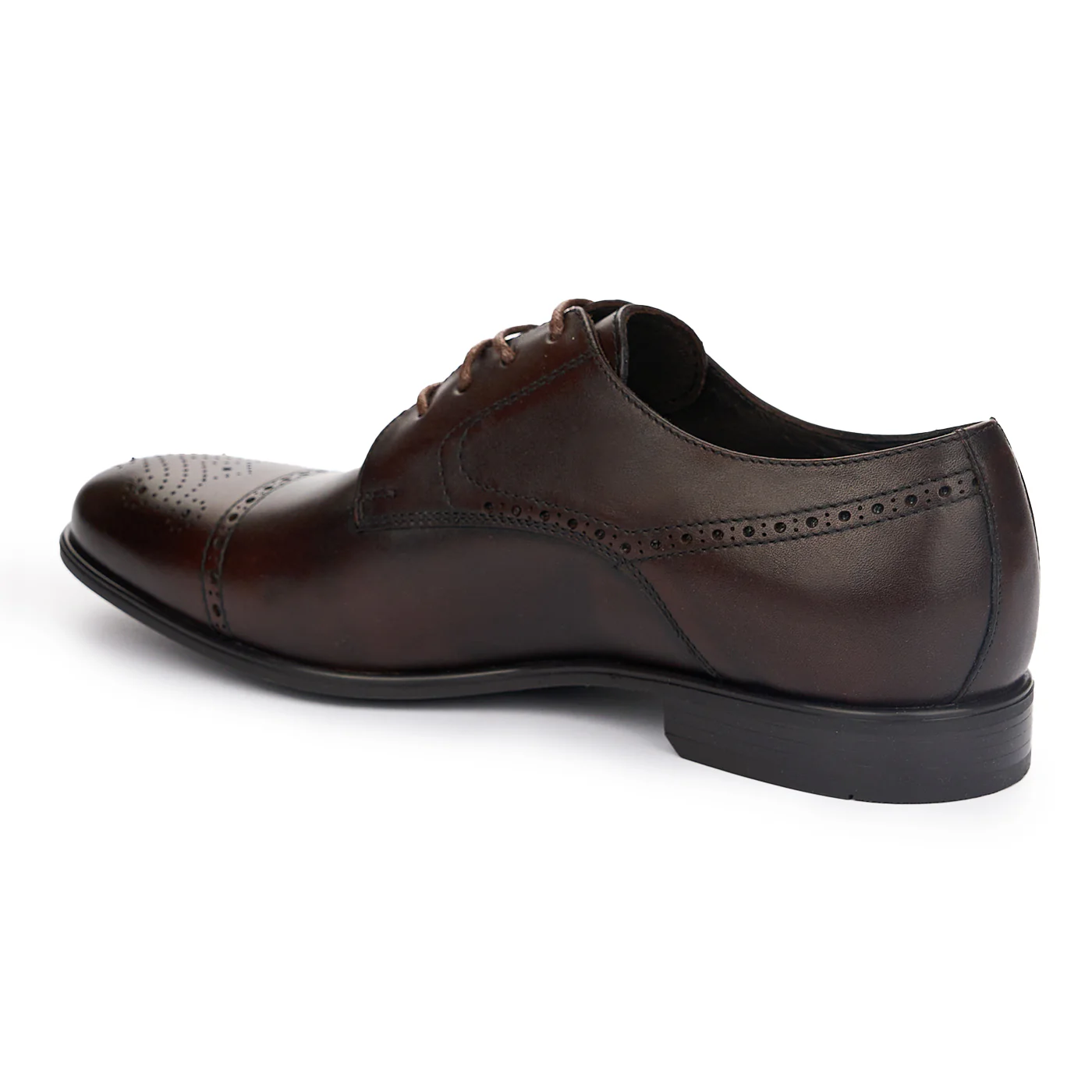Pantofi barbati din piele naturala maro 7446 - Image 2