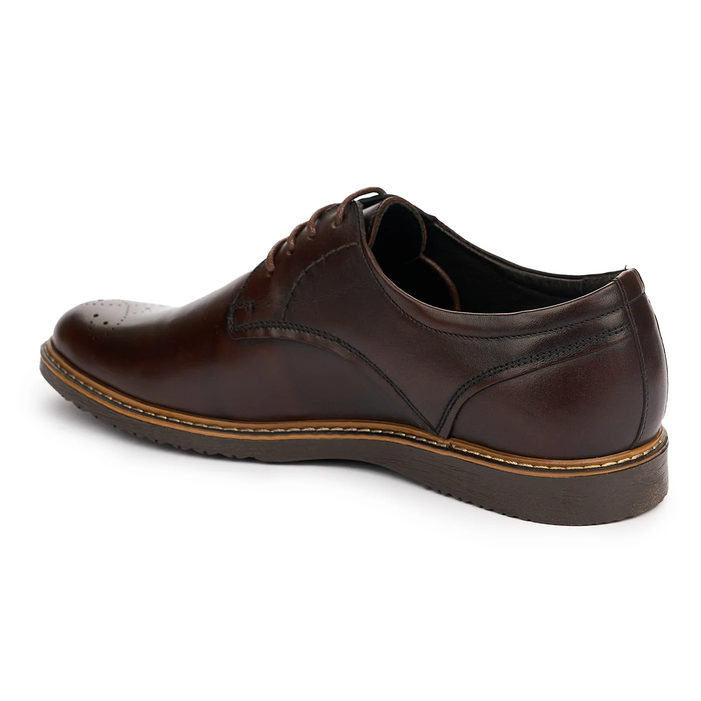 Pantofi barbati din piele naturala maro 7449 - Image 2