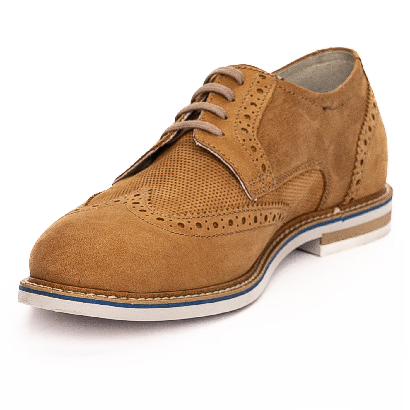 Pantofi barbati din piele naturala maro 7480 - Image 3