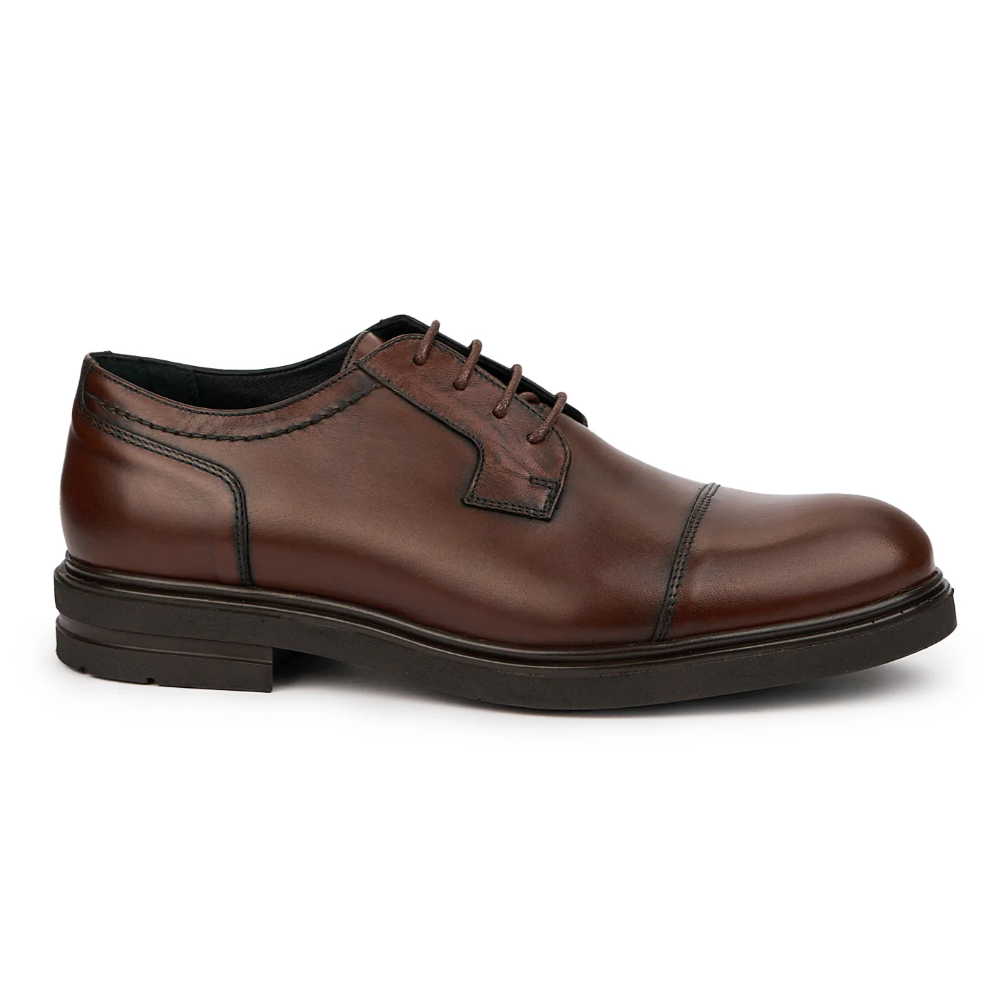 Pantofi barbati din piele naturala maro 7562