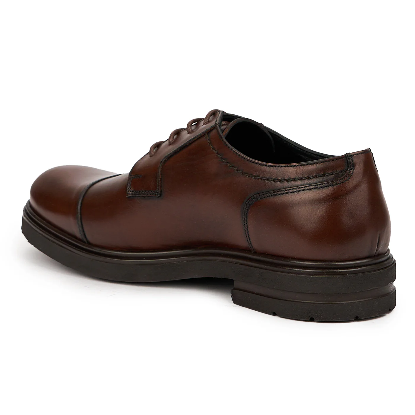 Pantofi barbati din piele naturala maro 7562 - Image 2