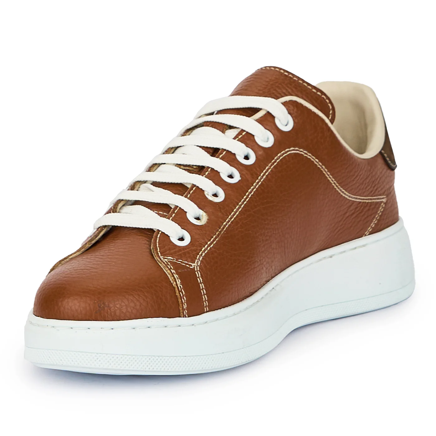 Pantofi barbati din piele naturala maro 7642 - Image 3