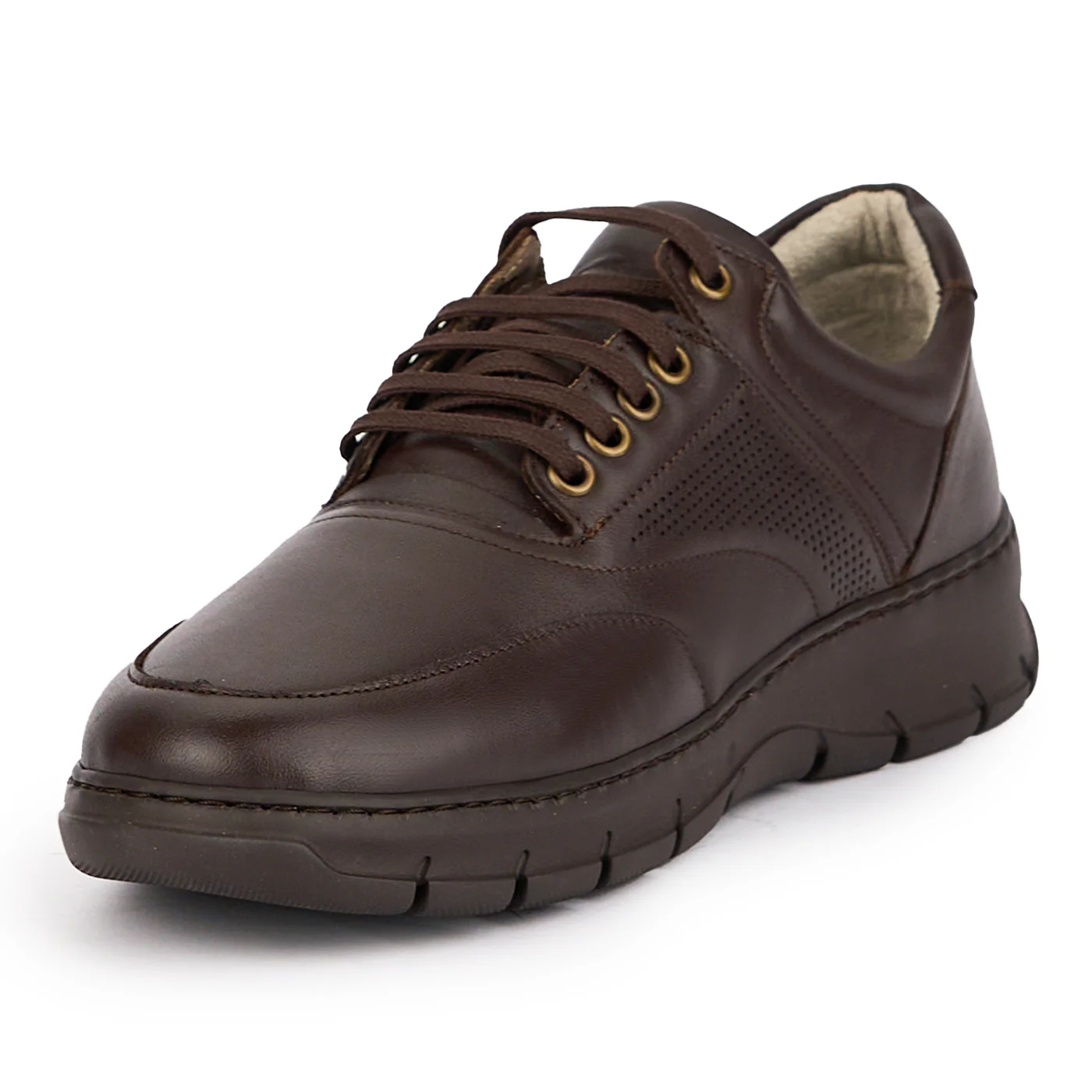 Pantofi barbati din piele naturala maro 7779 - Image 3
