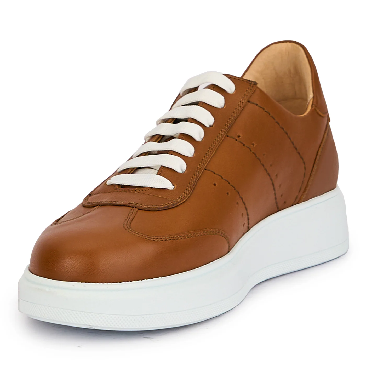 Pantofi barbati din piele naturala maro 7810 - Image 3