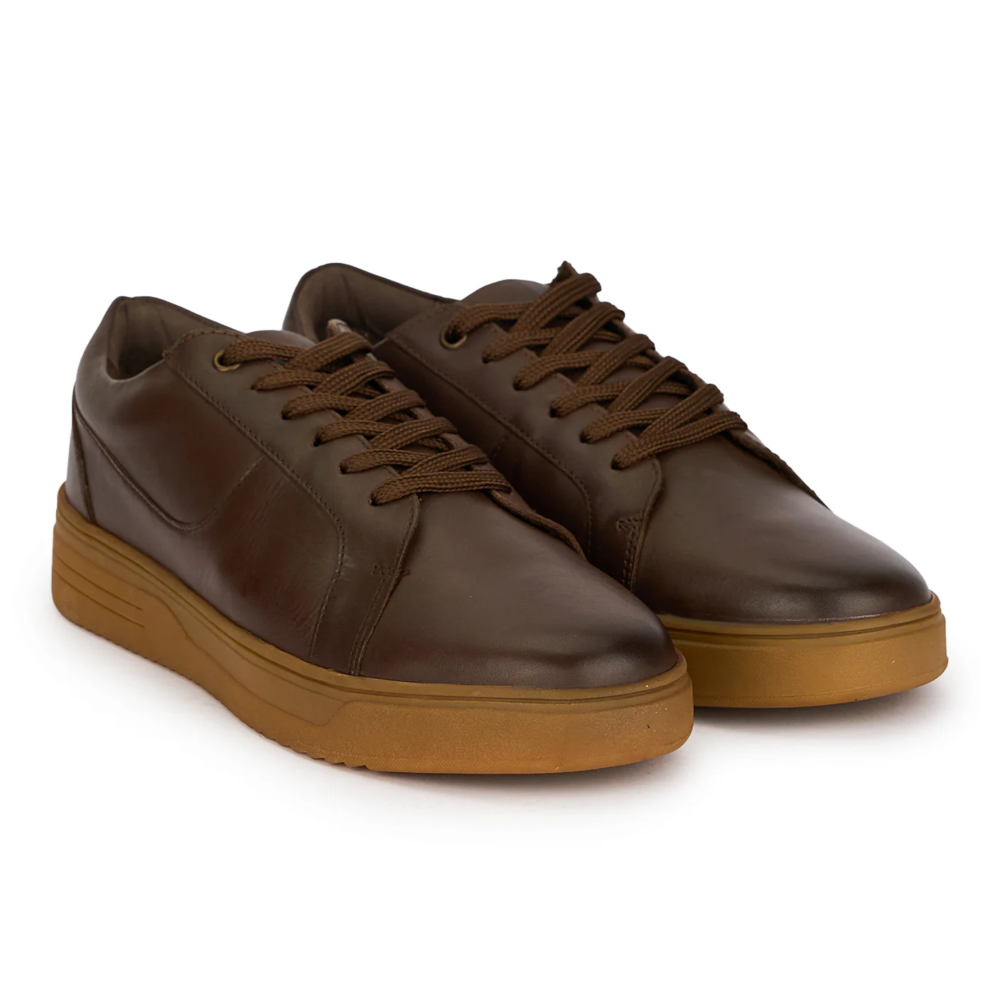 Pantofi barbati din piele naturala maro 7941 - Image 4