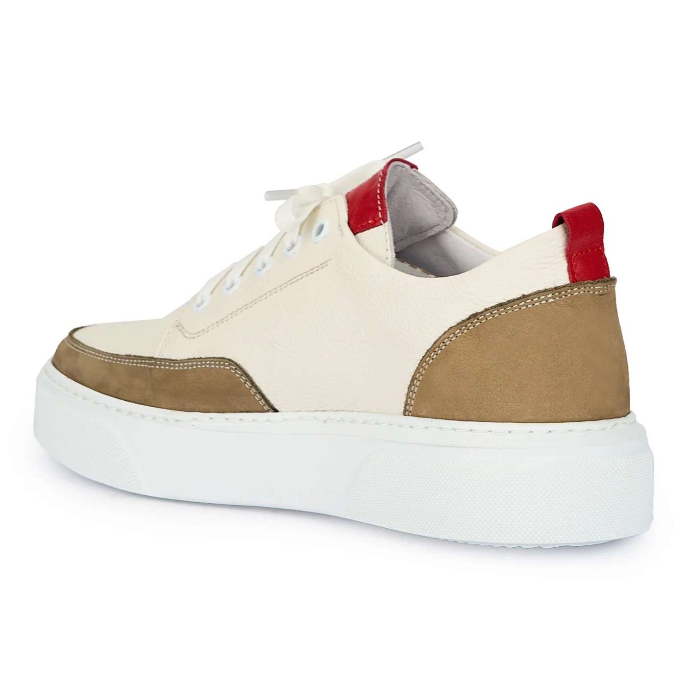 Pantofi barbati din piele naturala multicolor 7700 - Image 2