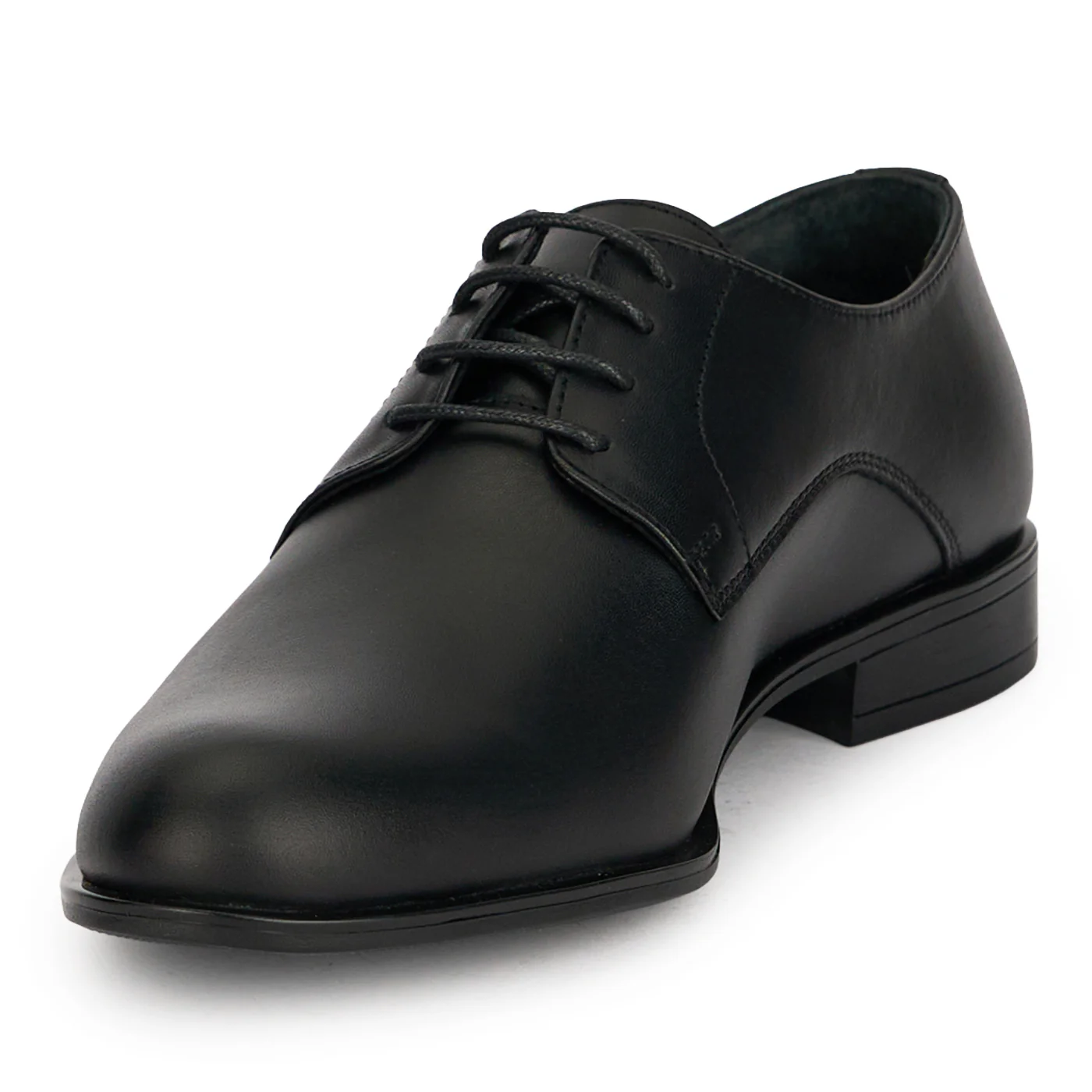 Pantofi barbati din piele naturala neagra 20006 - Image 3