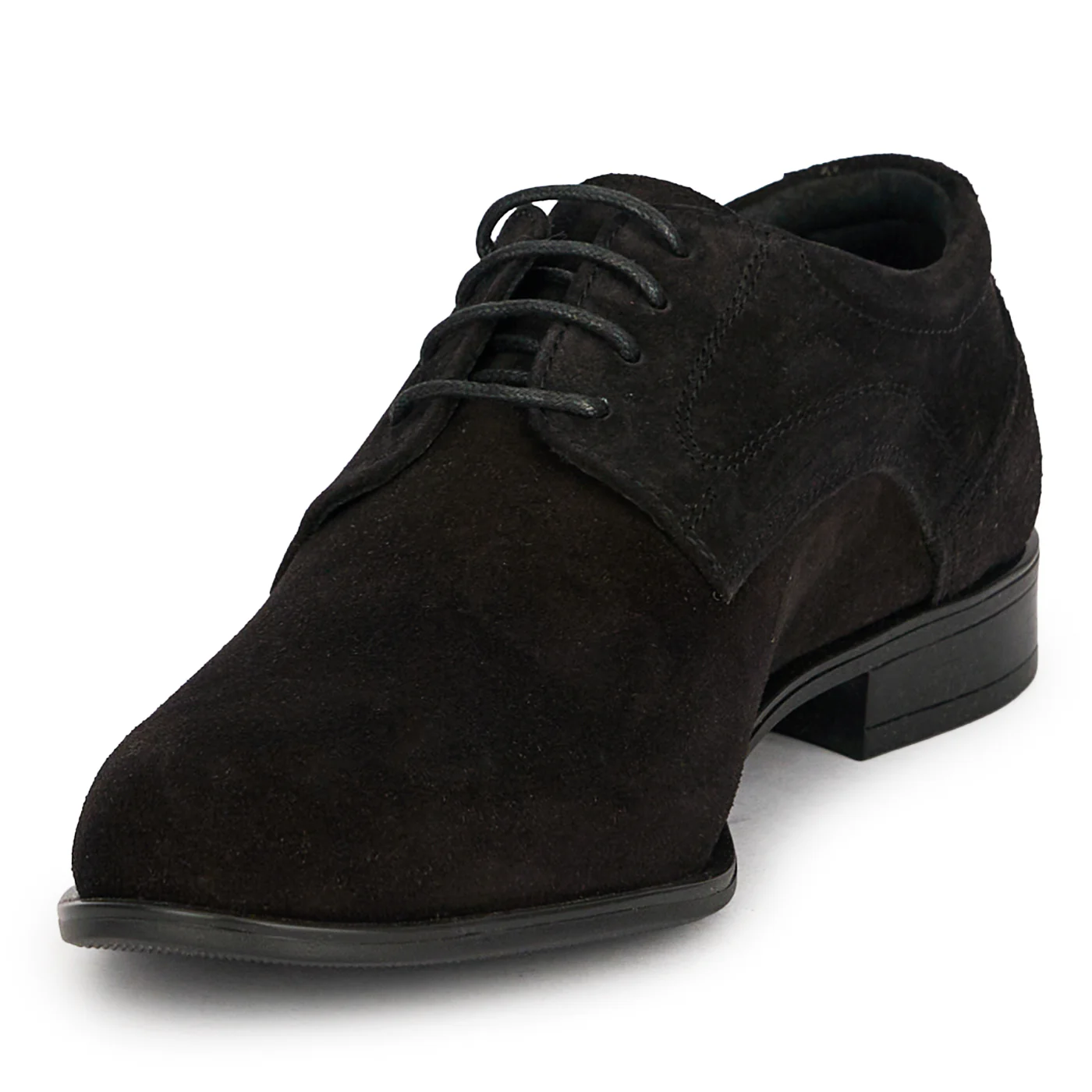 Pantofi barbati din piele naturala neagra 20007 - Image 3