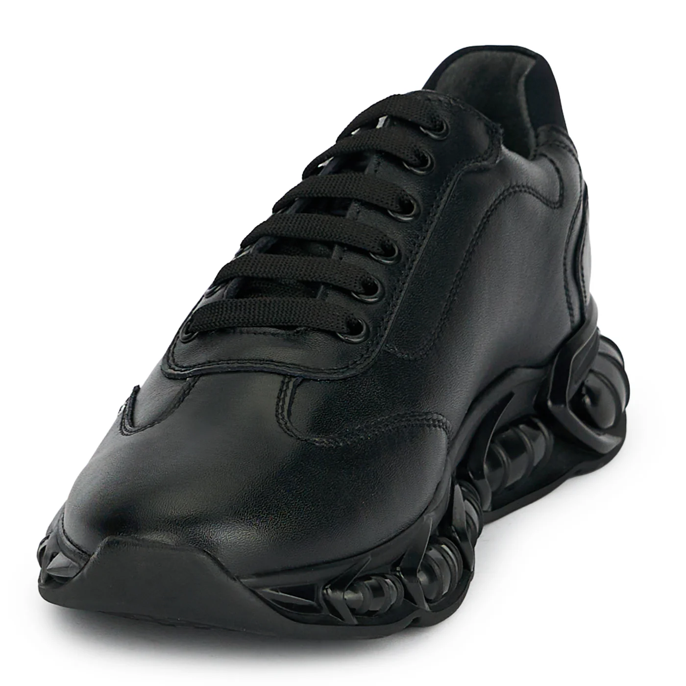 Pantofi barbati din piele naturala neagra 20031 - Image 3