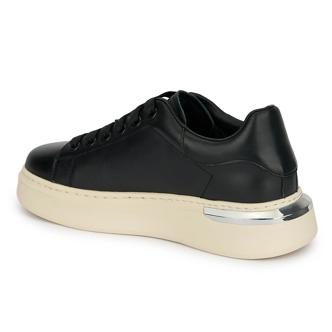 Pantofi barbati din piele naturala neagra 20038 - Image 2
