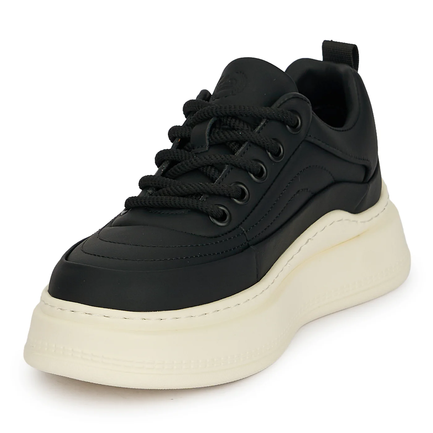 Pantofi barbati din piele naturala neagra 20045 - Image 3