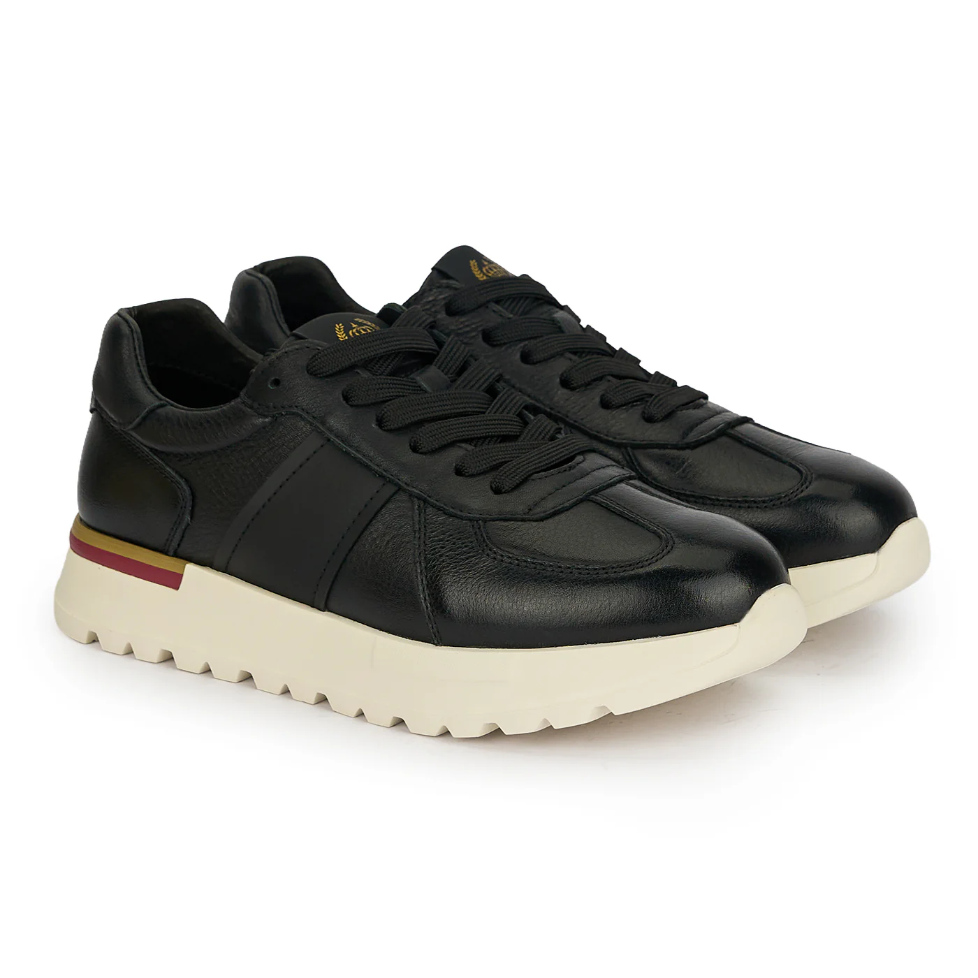 Pantofi barbati din piele naturala neagra 20052 - Image 4