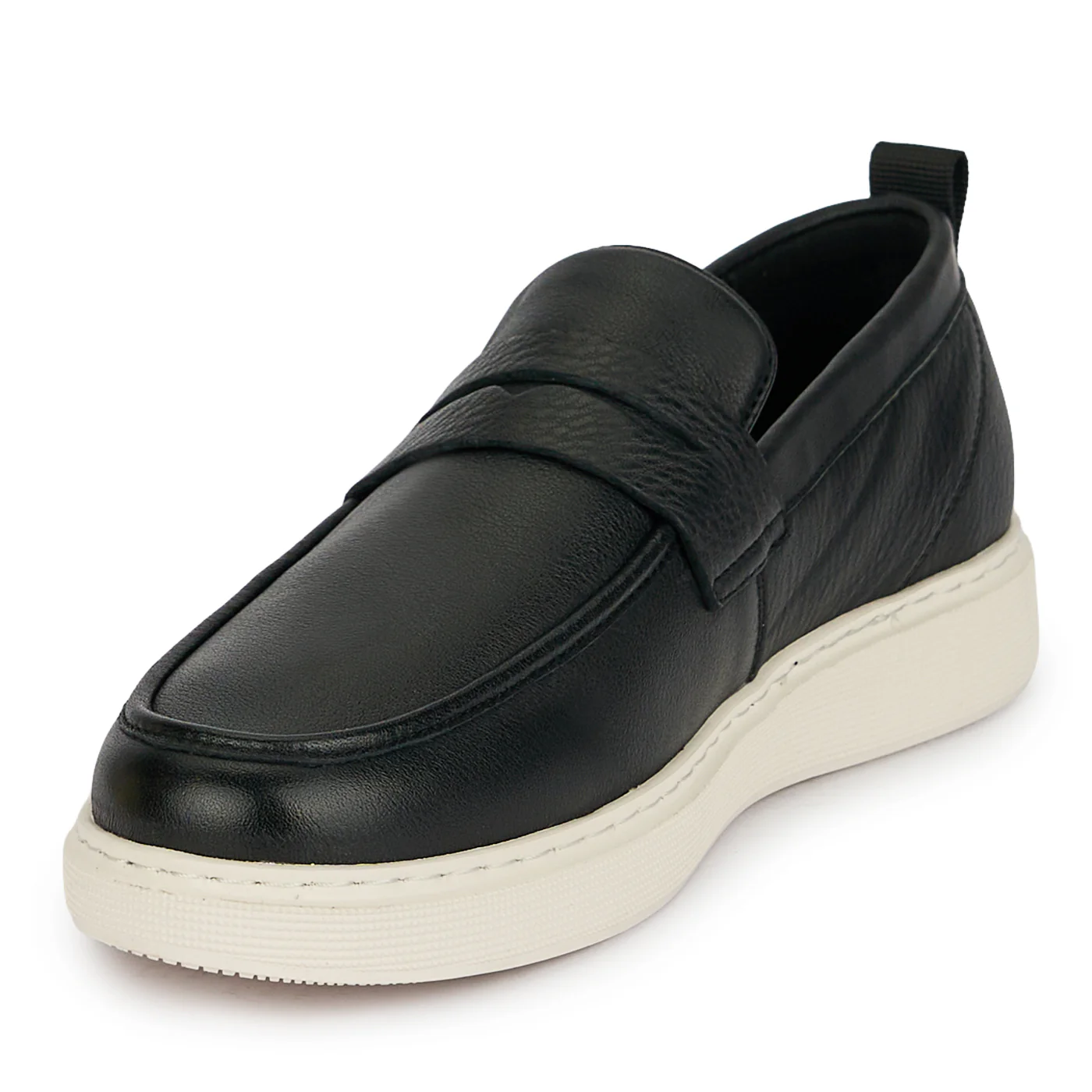 Pantofi barbati din piele naturala neagra 20055 - Image 3