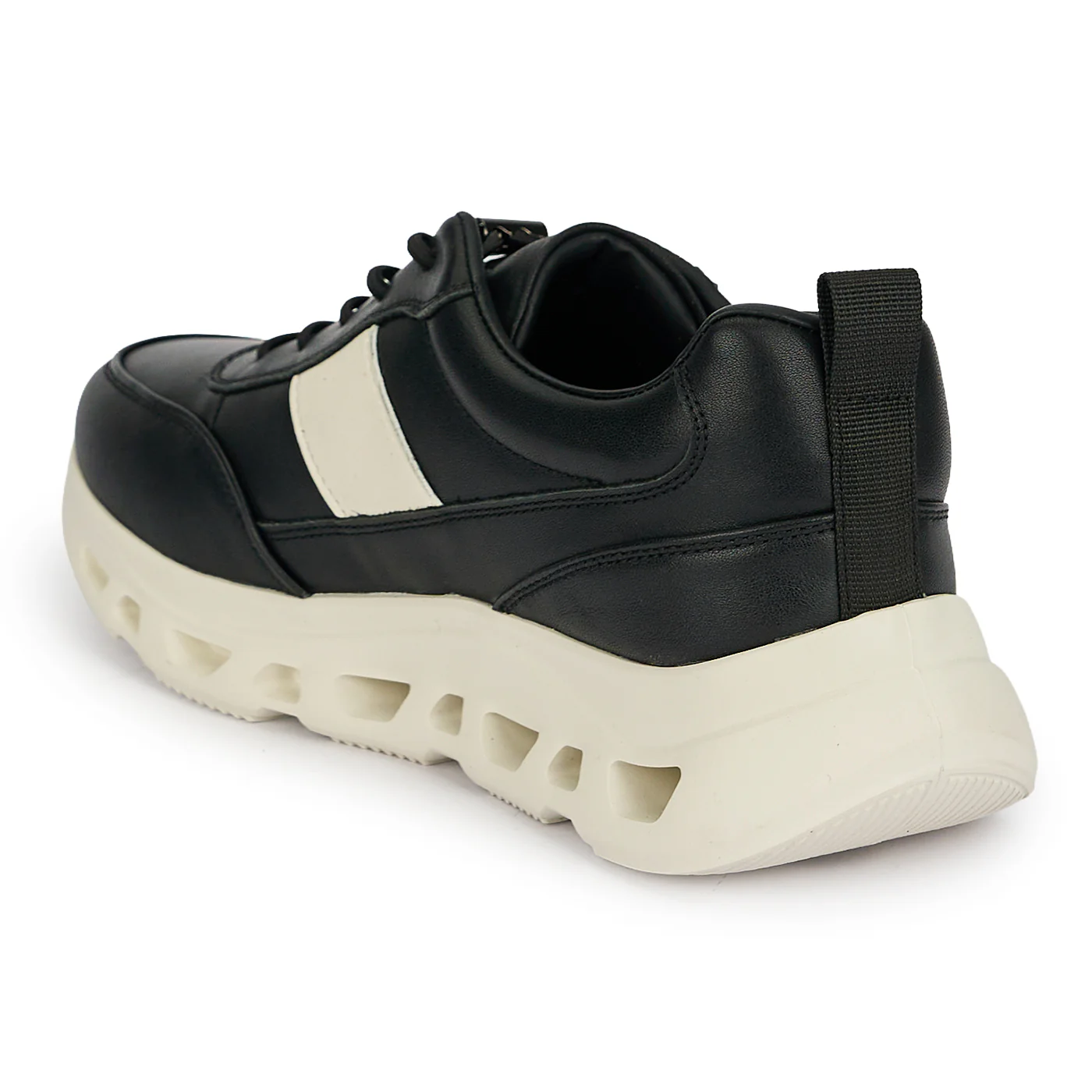 Pantofi barbati din piele naturala neagra 20059 - Image 2