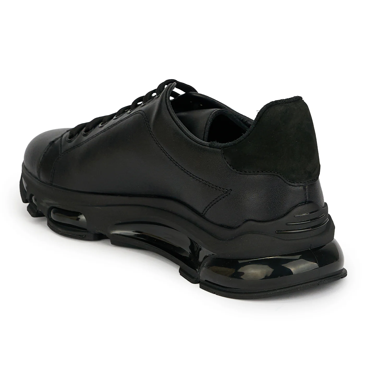Pantofi barbati din piele naturala neagra 20074 - Image 2