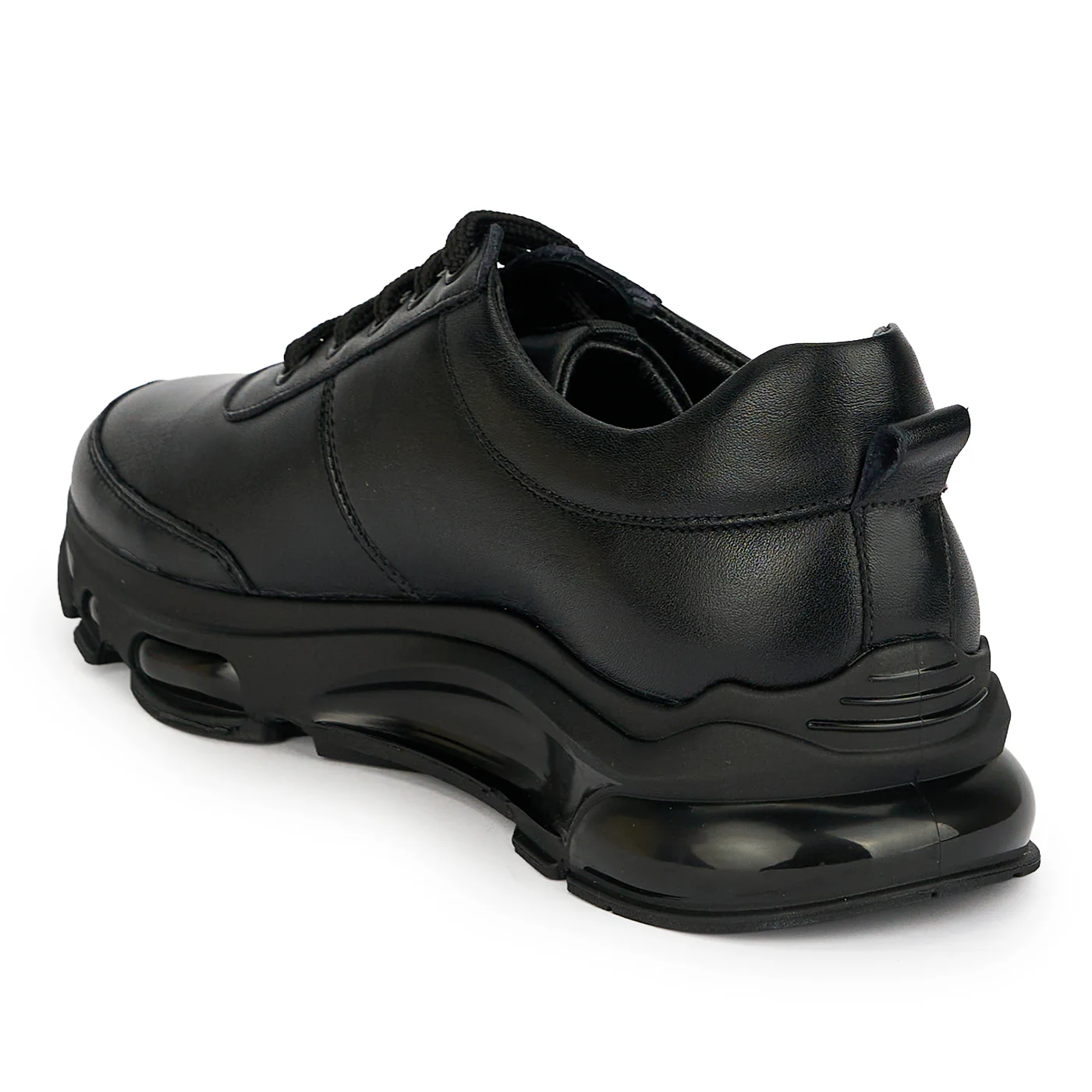 Pantofi barbati din piele naturala neagra 20078 - Image 2