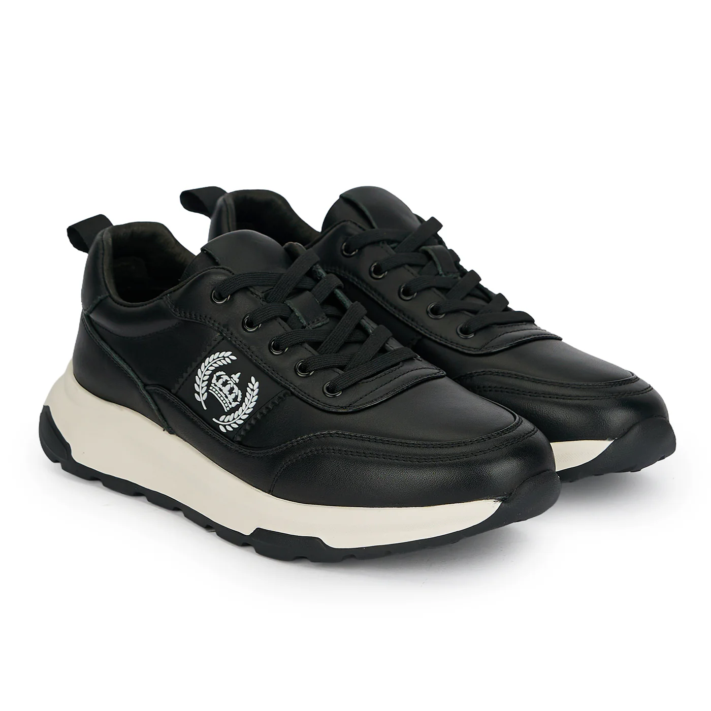 Pantofi barbati din piele naturala neagra 20096 - Image 4