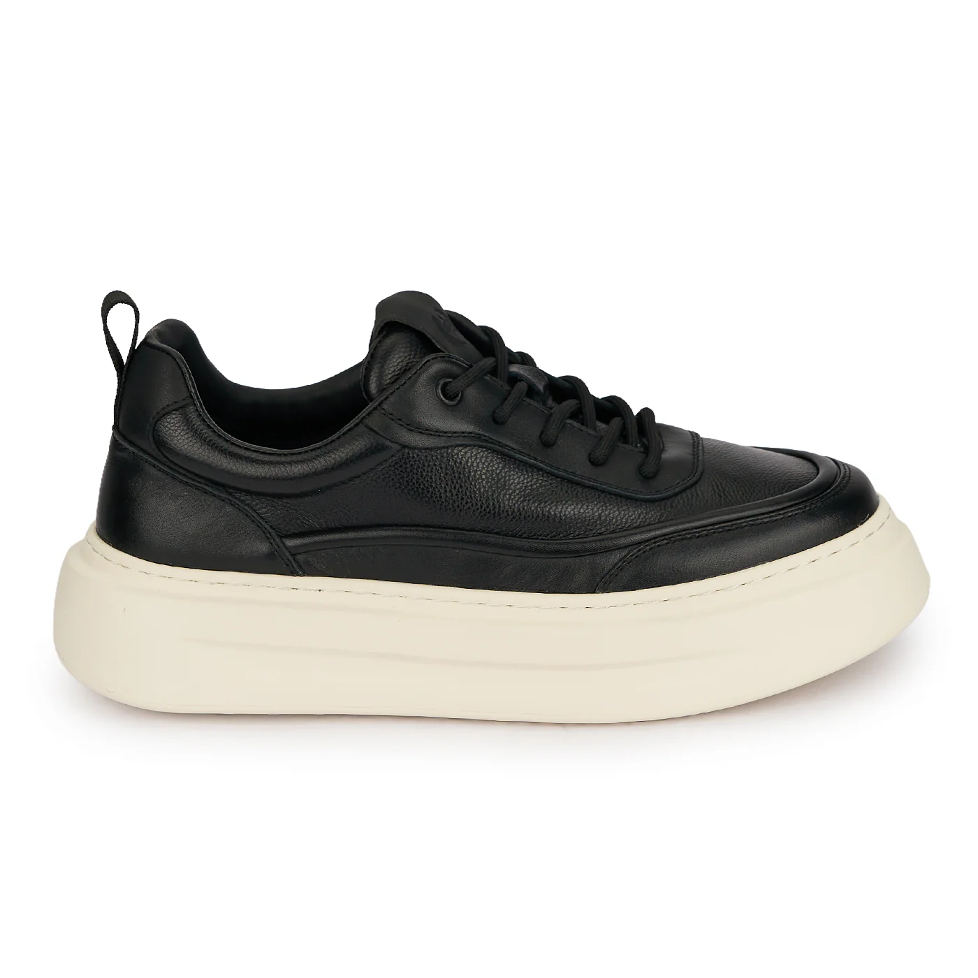 Pantofi barbati din piele naturala neagra 20135