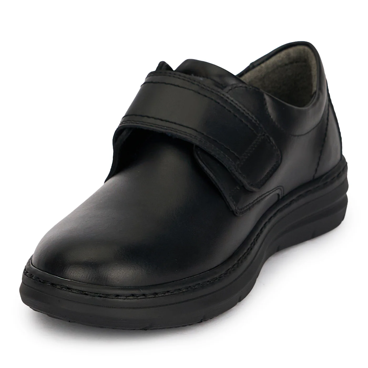 Pantofi barbati din piele naturala neagra 20143 - Image 3
