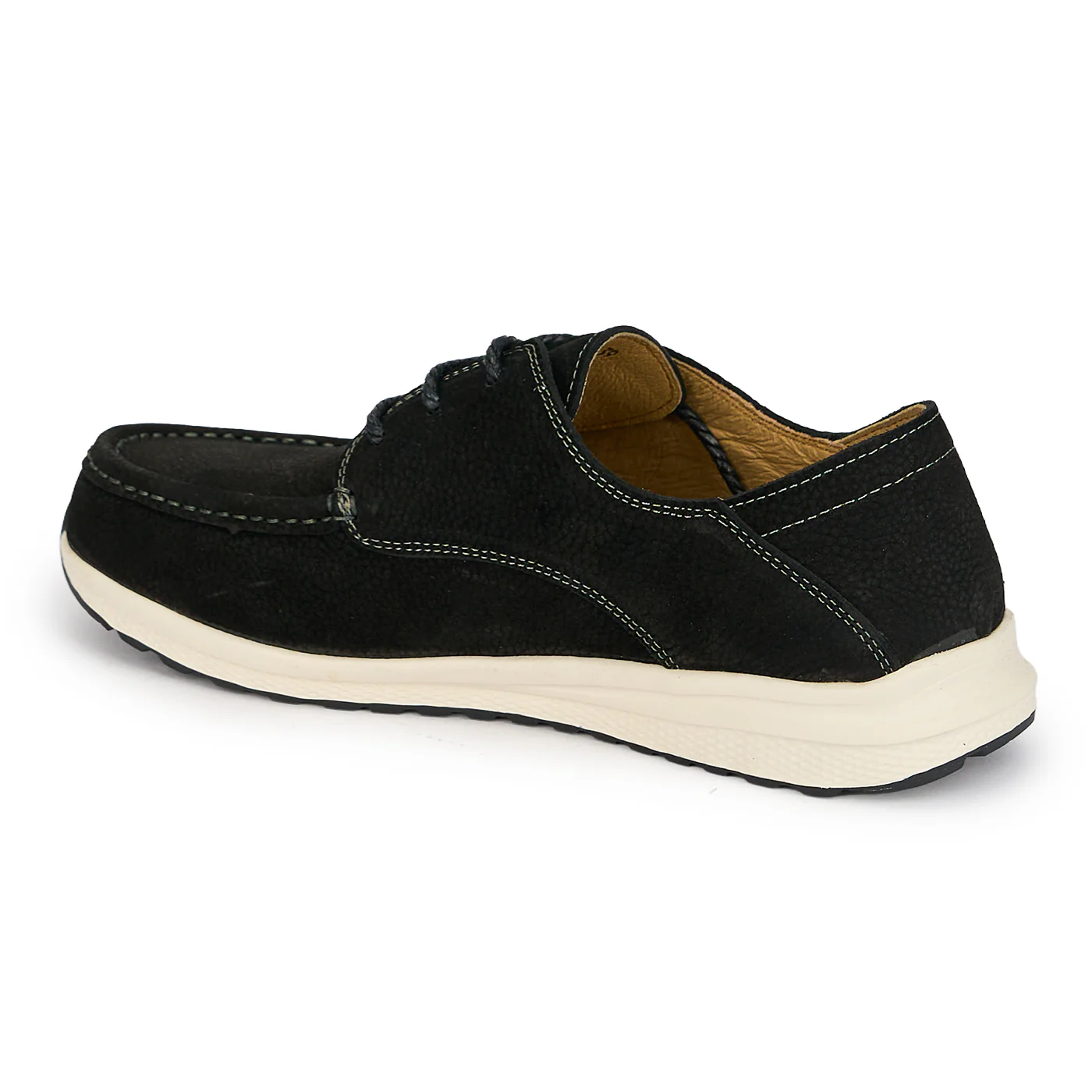 Pantofi barbati din piele naturala neagra 20184 - Image 2