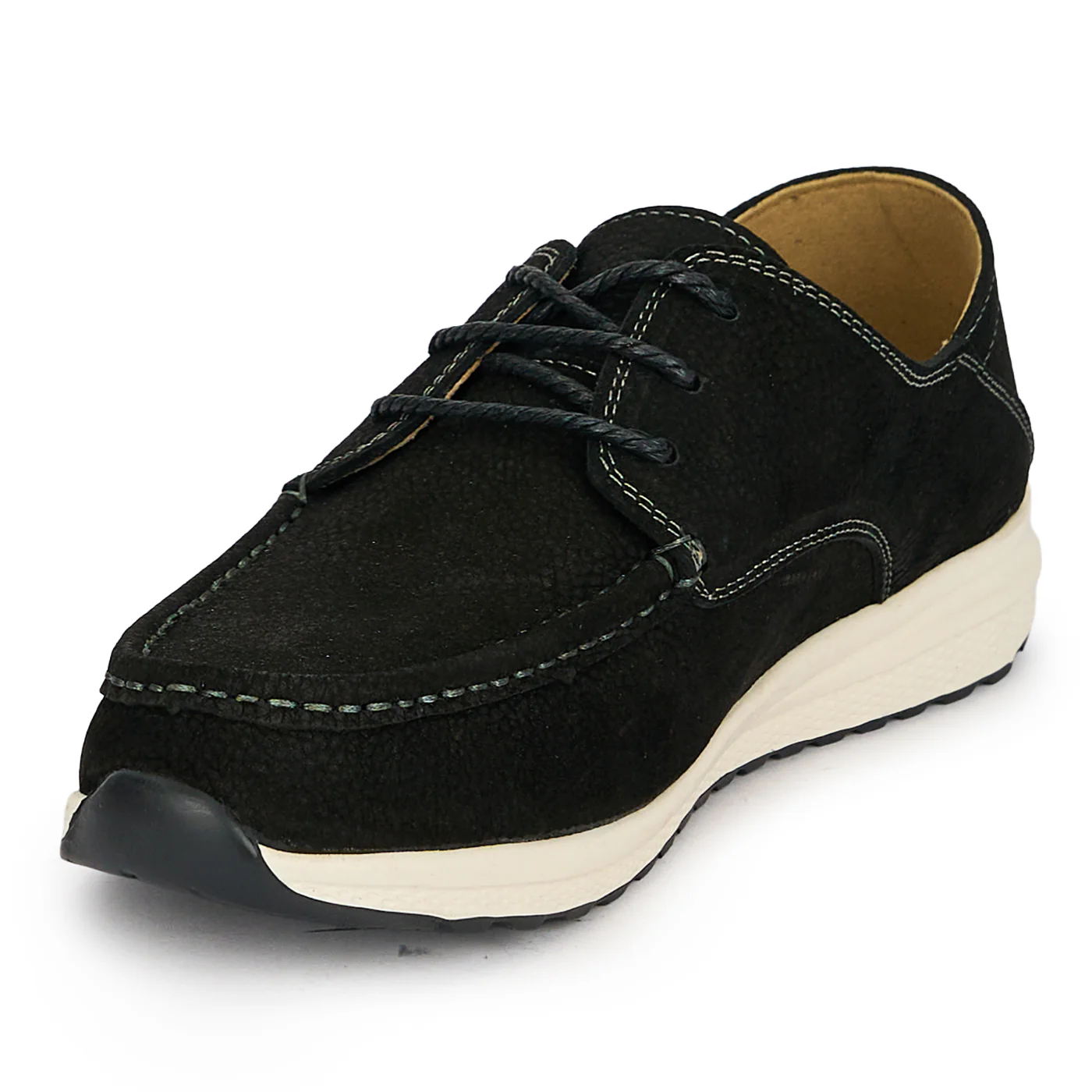 Pantofi barbati din piele naturala neagra 20184 - Image 3