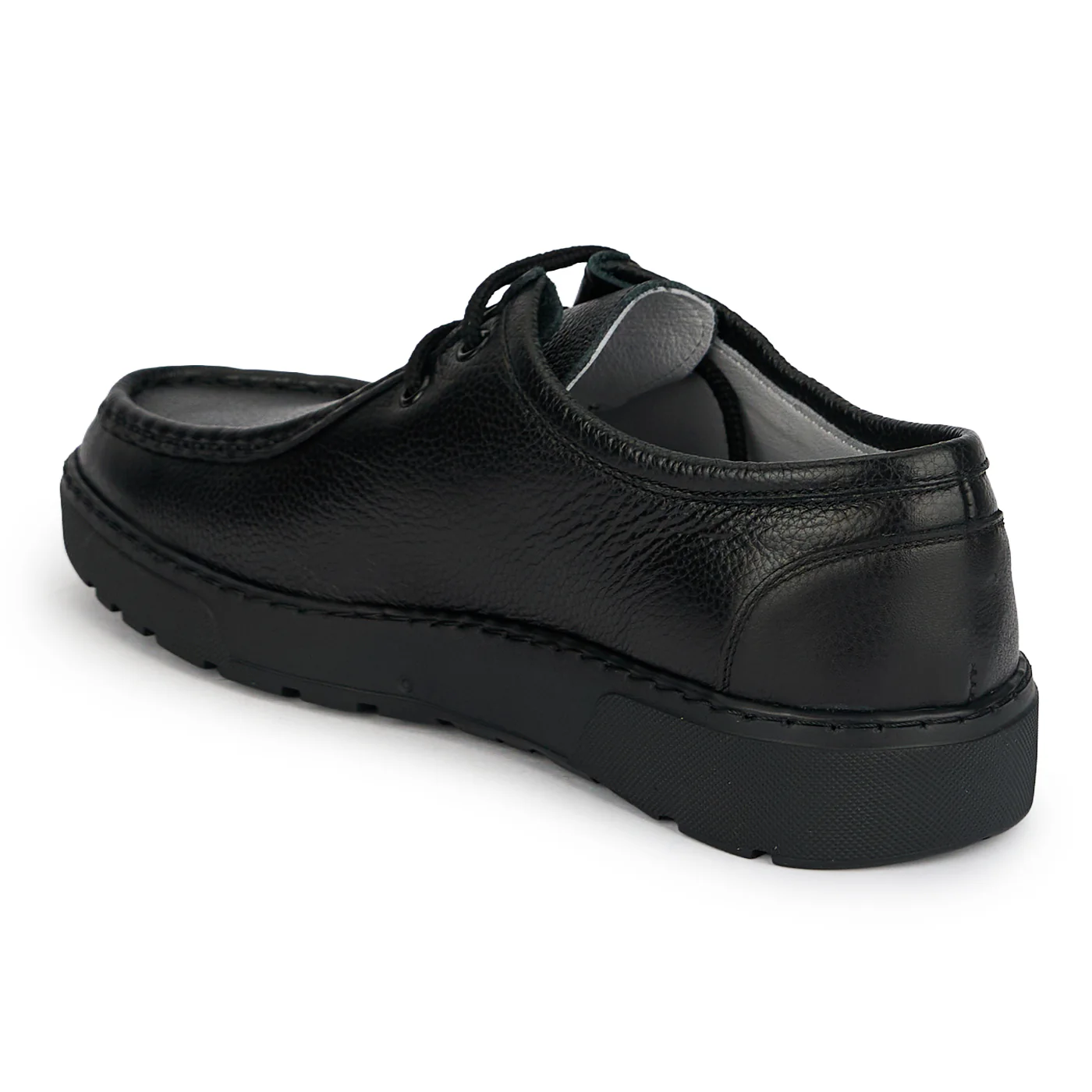 Pantofi barbati din piele naturala neagra 20195 - Image 2
