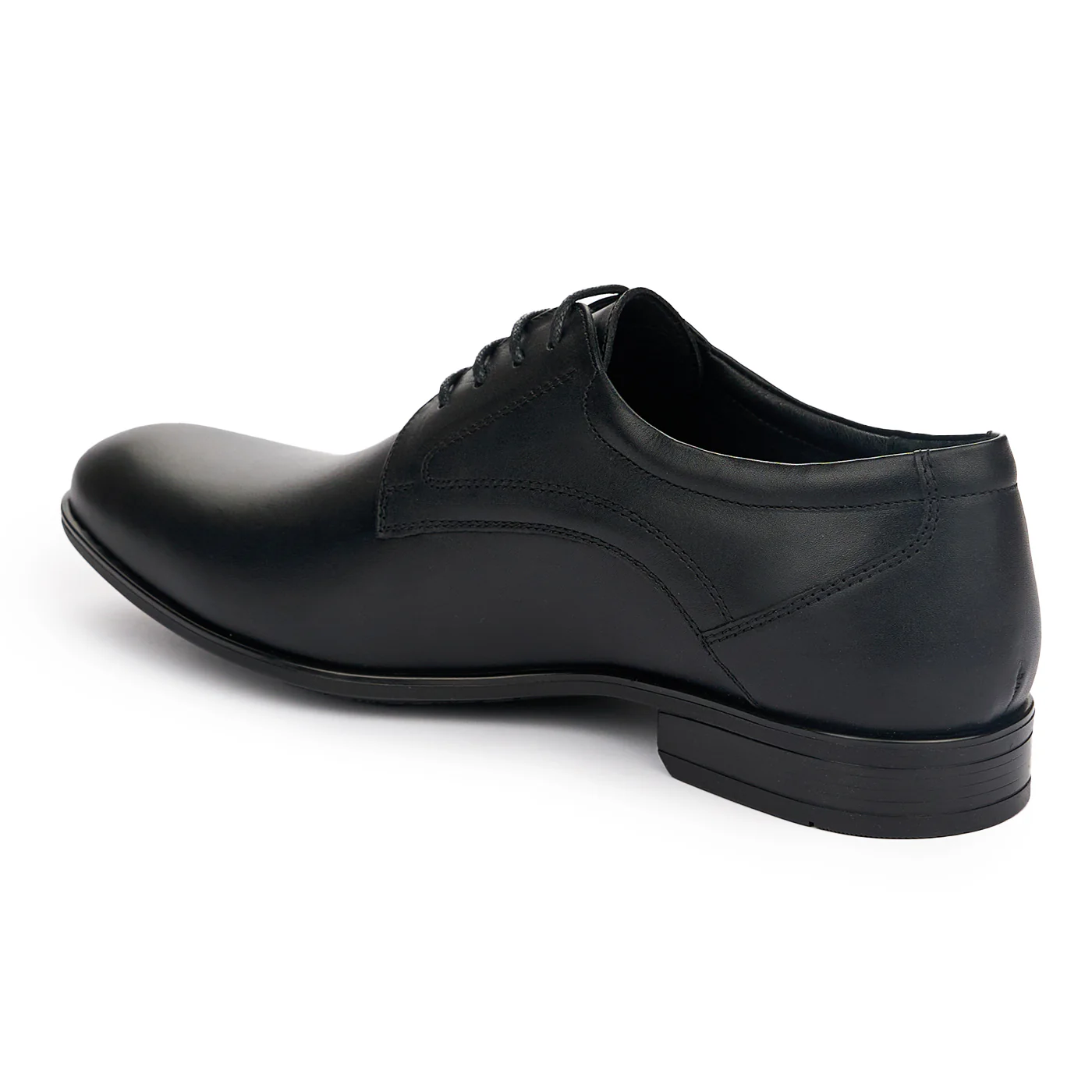 Pantofi barbati din piele naturala neagra 7441 - Image 2