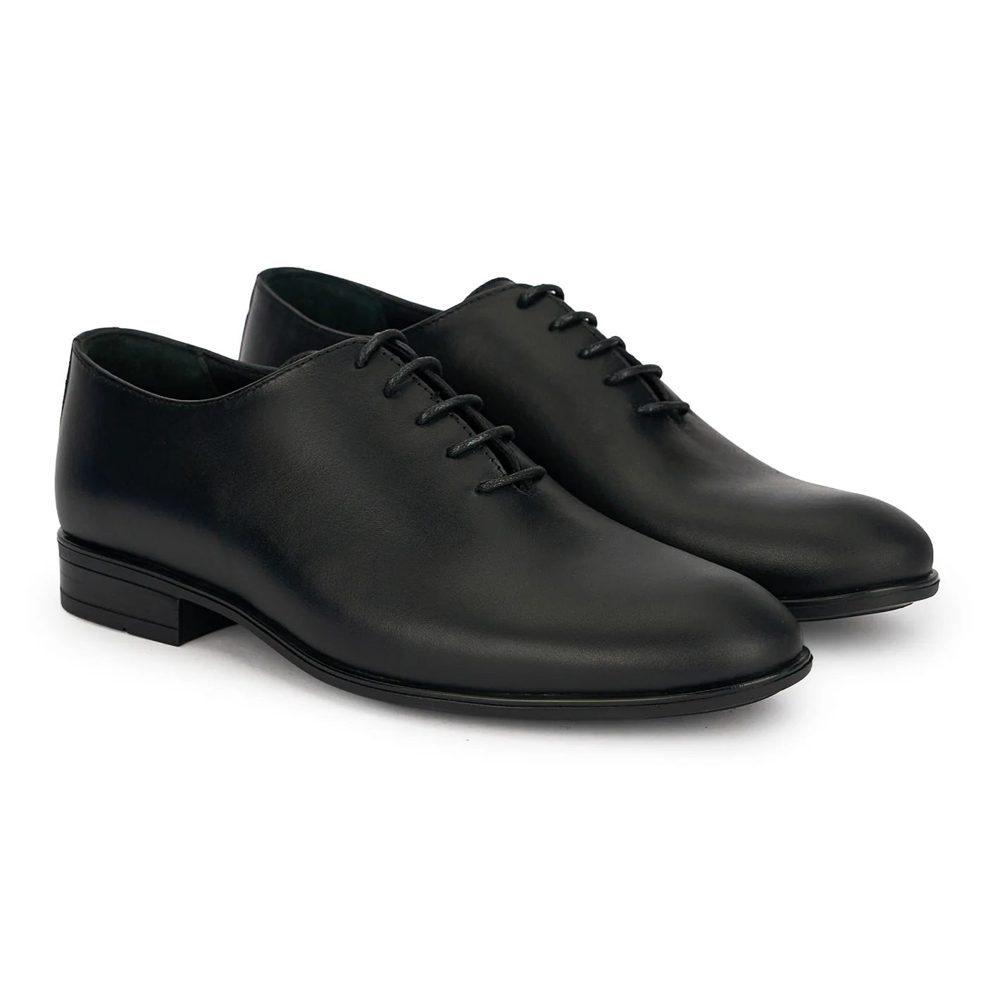 Pantofi barbati din piele naturala neagra 7457