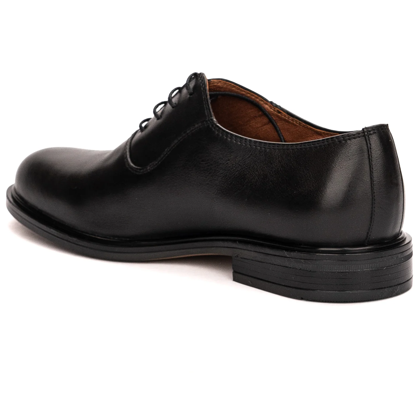 Pantofi barbati din piele naturala neagra 7522 - Image 2