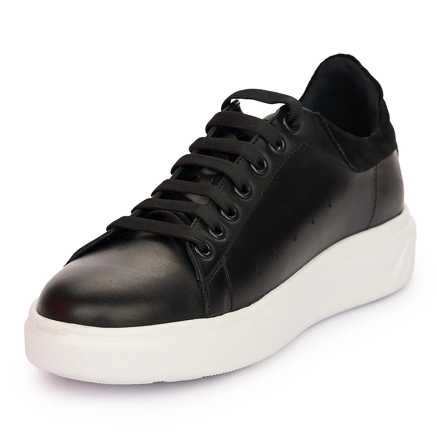Pantofi barbati din piele naturala neagra 7535 - Image 3