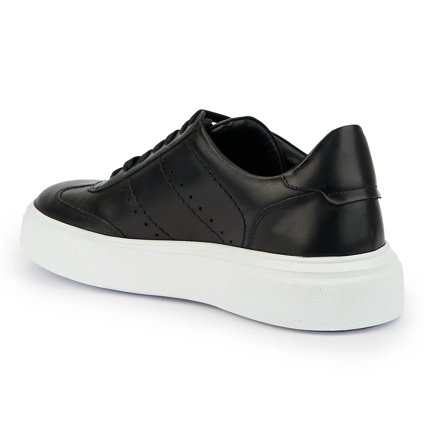 Pantofi barbati din piele naturala neagra 7589 - Image 2