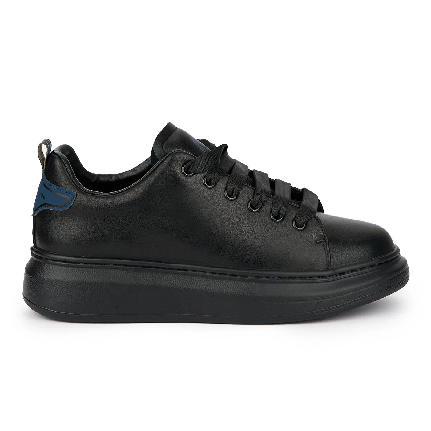 Pantofi barbati din piele naturala neagra 7702