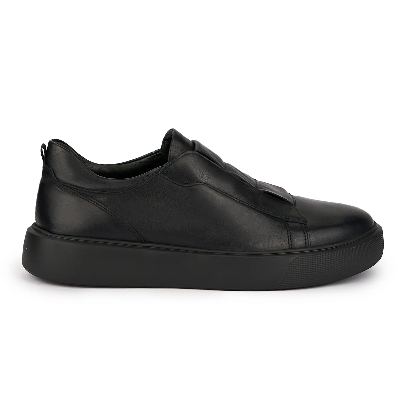 Pantofi barbati din piele naturala neagra 7728