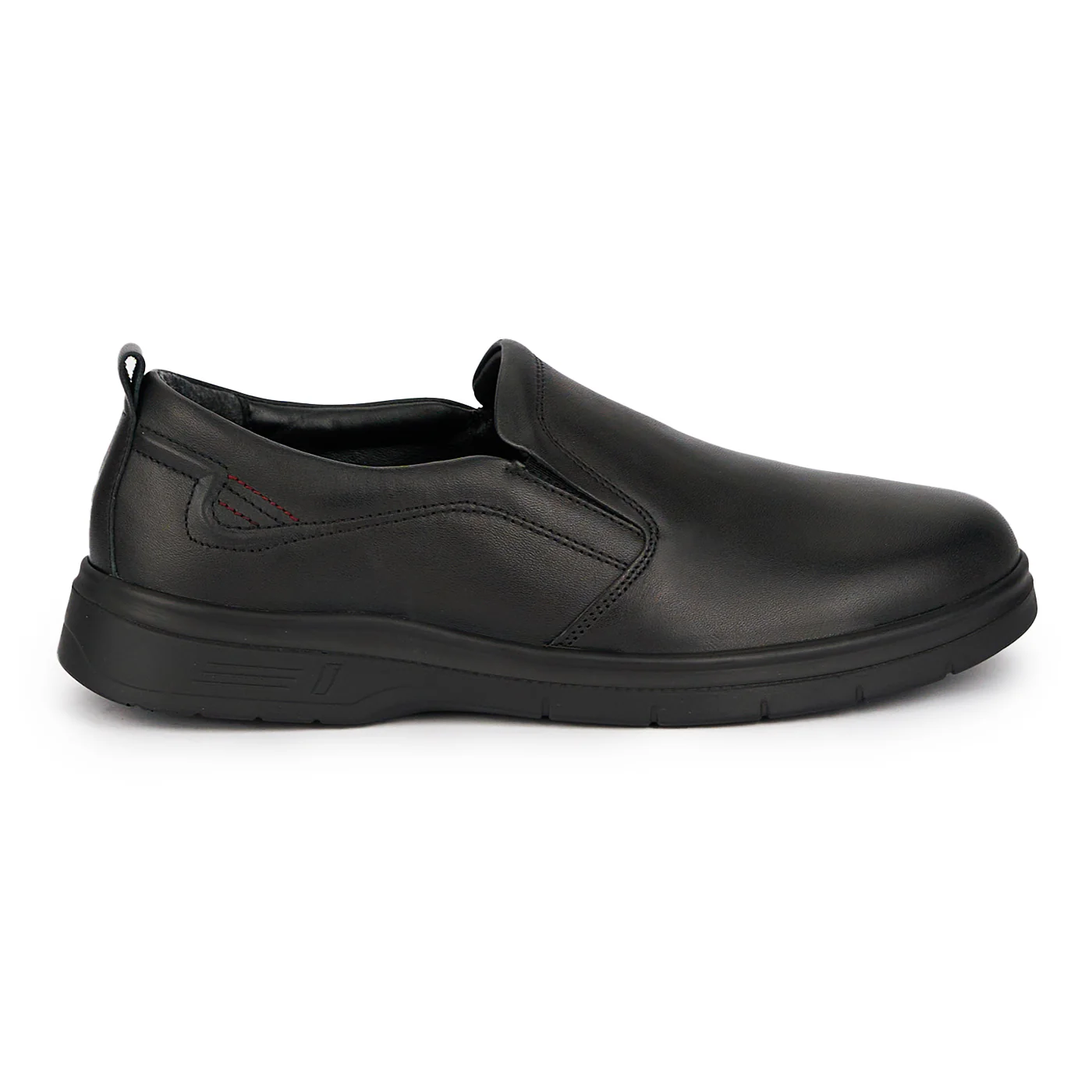Pantofi barbati din piele naturala neagra 7746