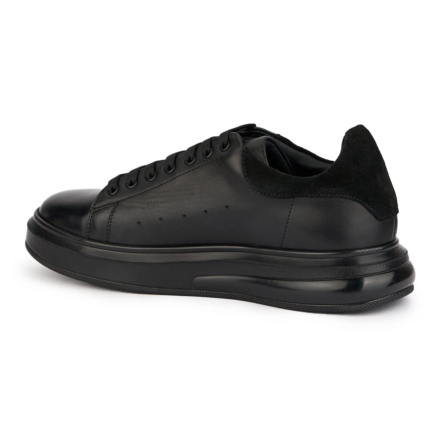 Pantofi barbati din piele naturala neagra 7749 - Image 2
