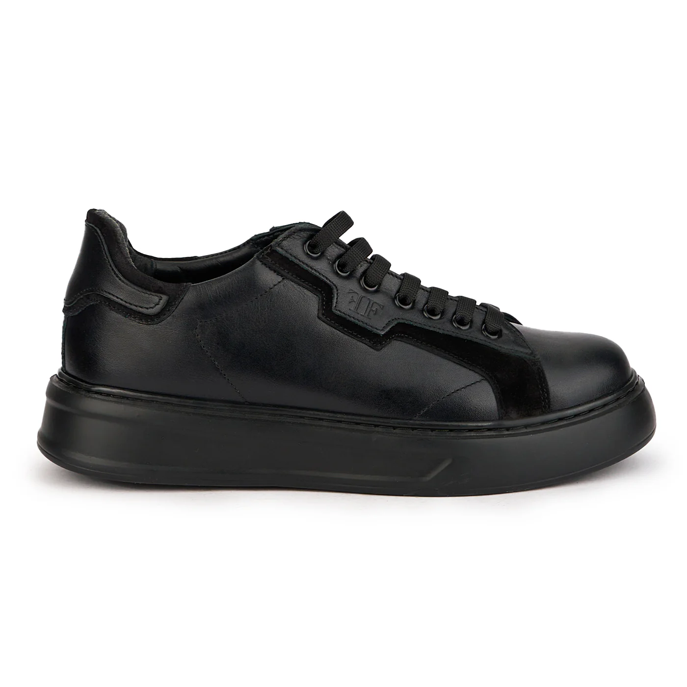 Pantofi barbati din piele naturala neagra 7768 - Image 2